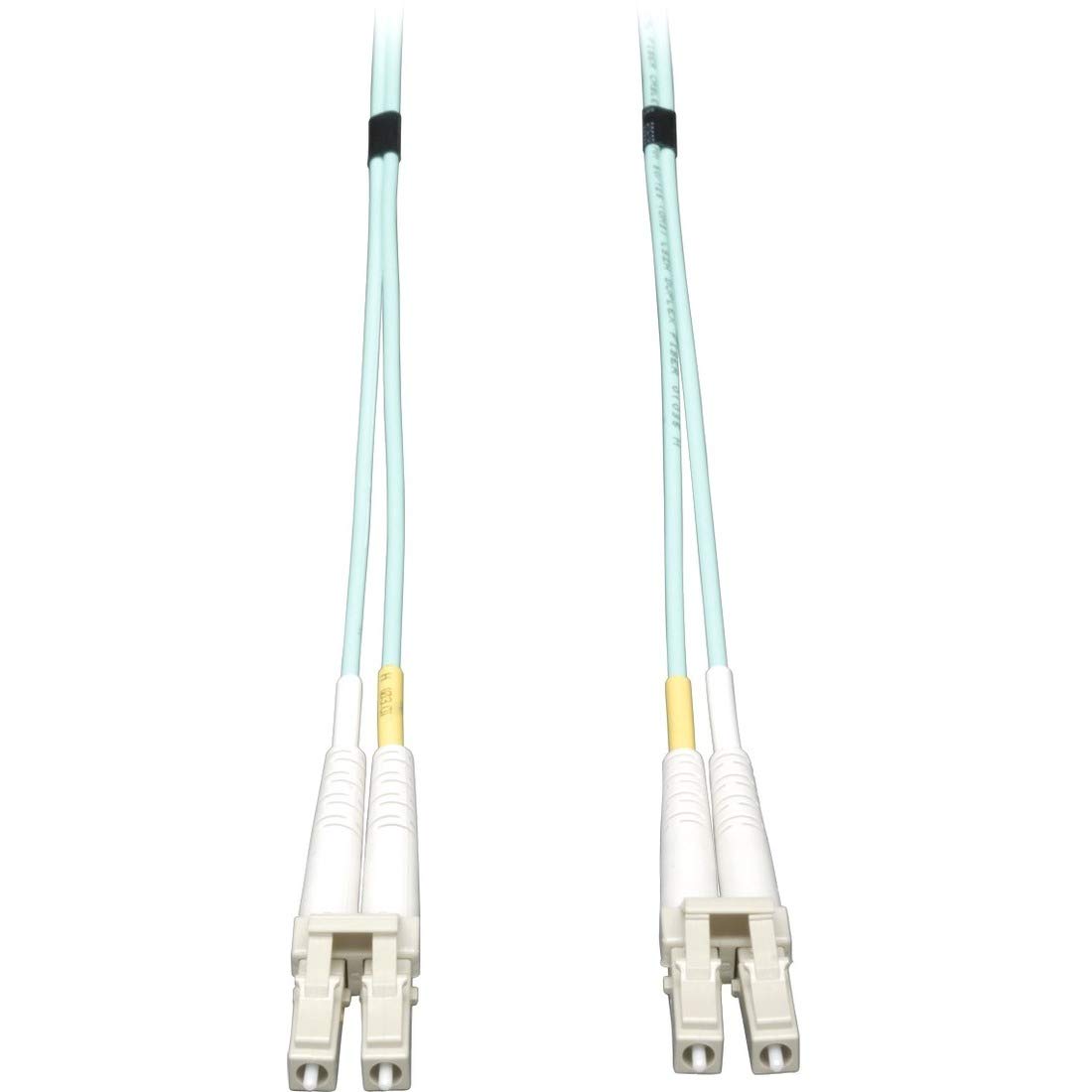 Tripp Lite Laser-Optimized Duplex Multimode 50/125 Fiber Patch Cable (LC/LC) - Aqua