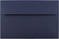 JAM PAPER Navy Blue Premium Invitation Envelopes - 25/Pack