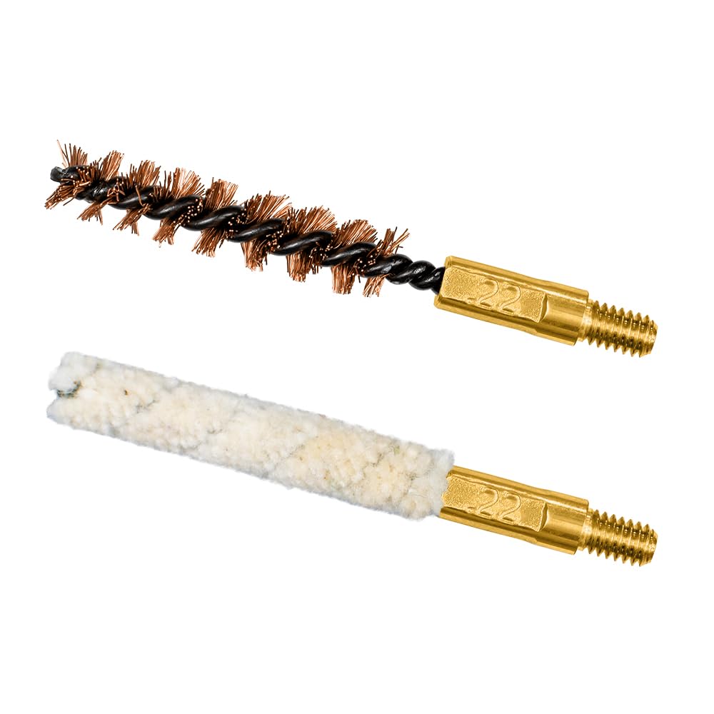 Otis Technology .22/.220/.22-250/.223/5.56MM 1 Brush and 1 Mop Combo Pack