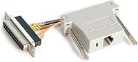 StarTech.com DB25 to RJ45 Modular Adapter - F/F (GC258FF)