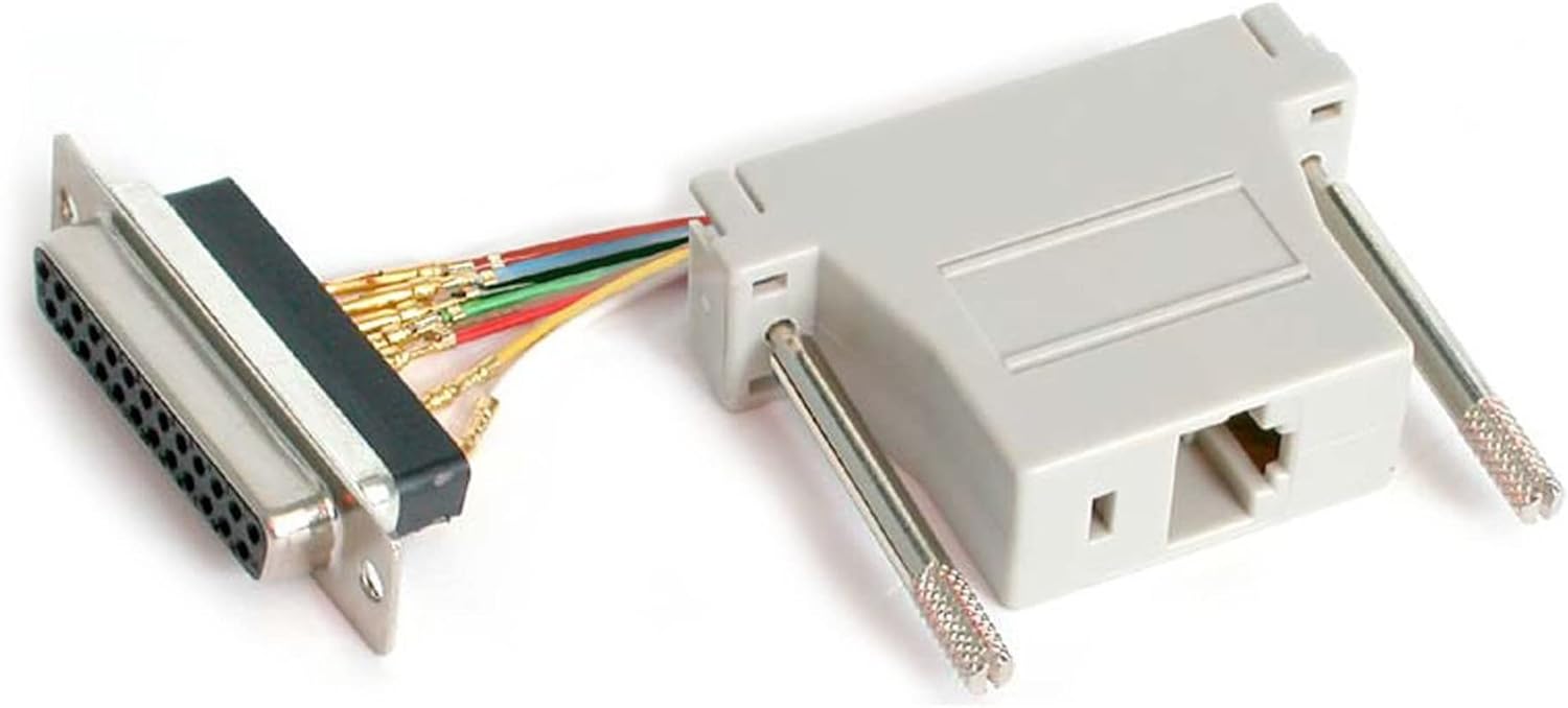 StarTech.com DB25 to RJ45 Modular Adapter - F/F (GC258FF)