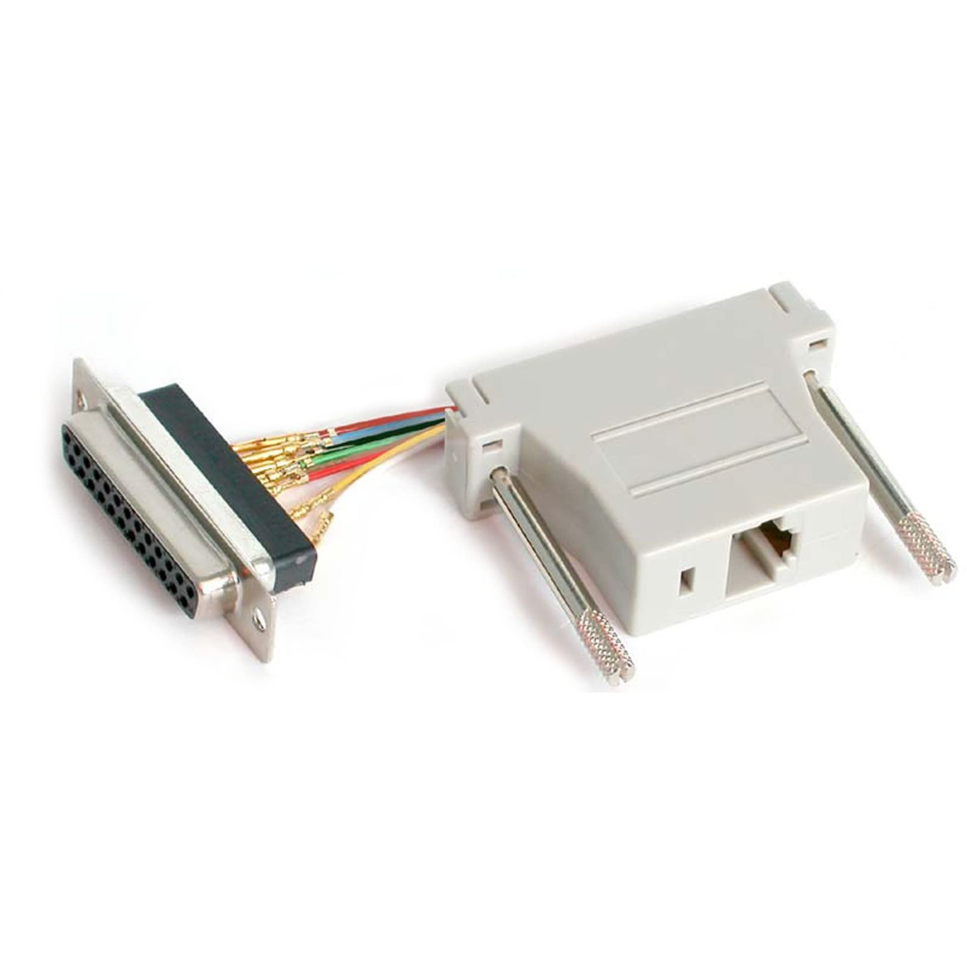 StarTech.com DB25 to RJ45 Modular Adapter - F/F (GC258FF)