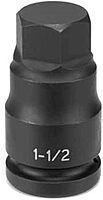 GREY PNEUMATIC 1" Drive Hex Driver Socket