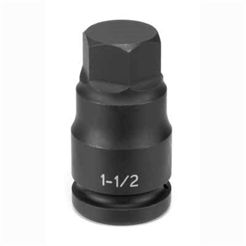 GREY PNEUMATIC 1" Drive Hex Driver Socket