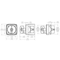 Blue Sea Systems m-Series Mini Battery Switches & Keys