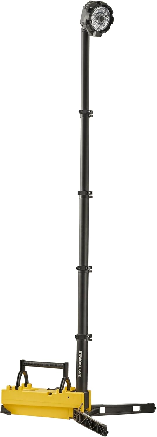 Streamlight 45670 Portable Scene Light 10,000-Lumen Portable and Collapsible Flood Light with Heavy-Duty Shoulder Strap