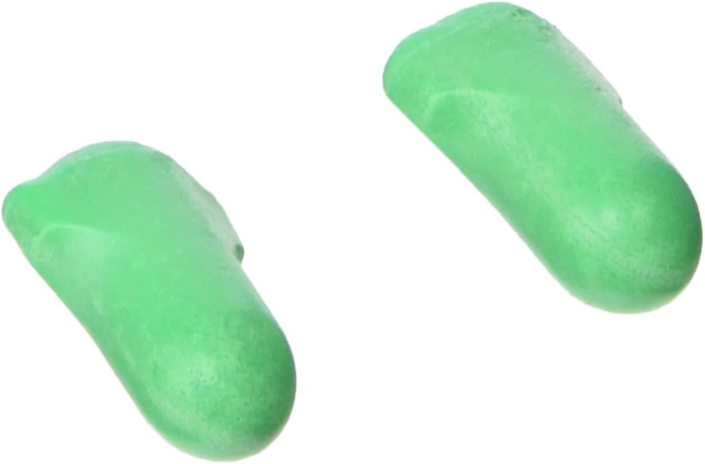 MAXIMUM Lite Single-Use Earplugs, Leight Source 500 Refill, Cordless, 30NRR, Green, 500 Pairs