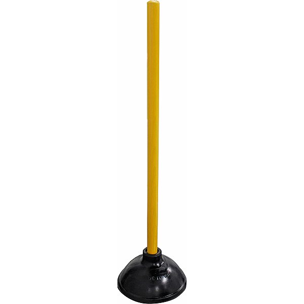 Genuine Joe Value Plus Plunger, 23in x 5 3/4in, Yellow