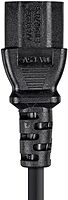 Monoprice Power Cord - NEMA 5-15P to IEC 60320 C13, 18AWG, 10A/1250W, 125V, 3-Prong