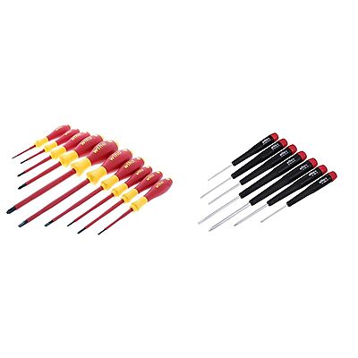 Wiha Insulated Screwdriver Set - 10 Pc Phillips & Slotted