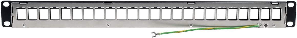 Tripp Lite 1U Rack-Mount Blank Keystone/Multimedia Patch Panel