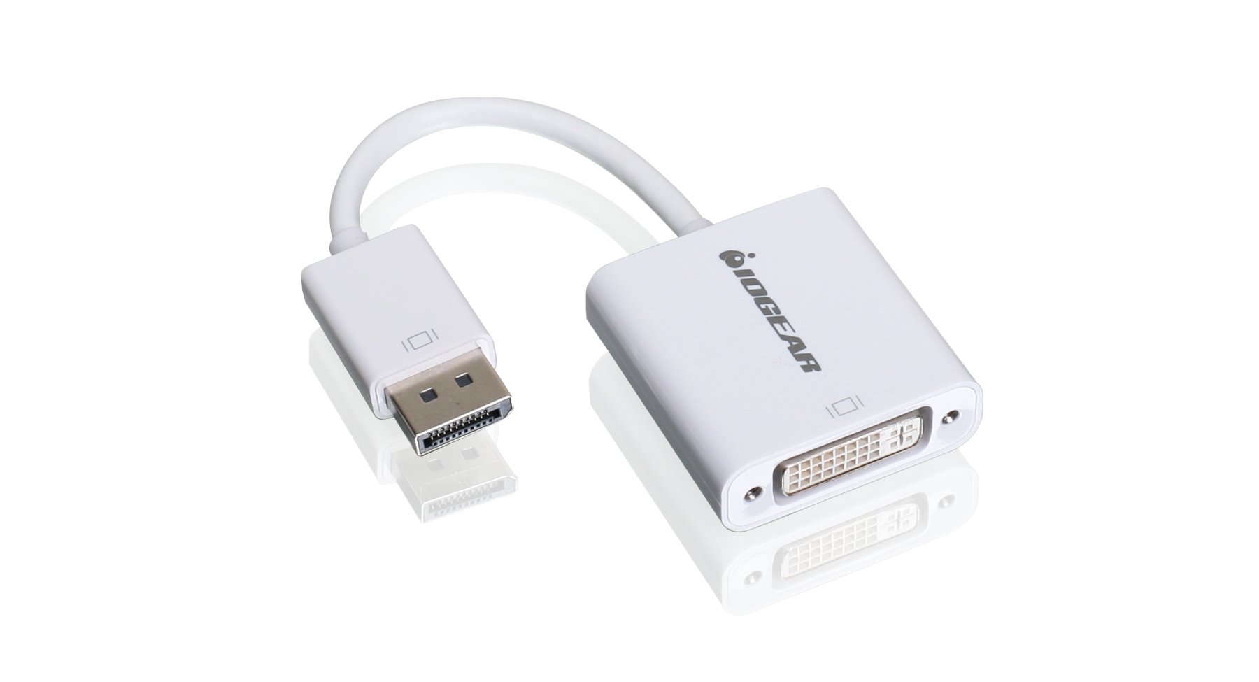 IOGEAR DisplayPort (M) to DVI (F) Adapter - GDPDVIW6 DisplayPort to DVI Adapter Cable