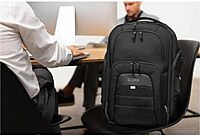 CODi Ferretti Pro Carrying Case (Backpack) for 17.3" Notebook, Tablet, Water Bottle - Black
