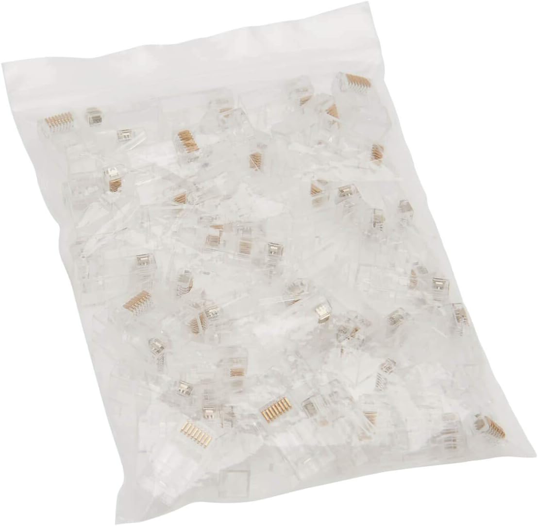 Tripp Lite Cat6 RJ45 Pass-Through UTP Modular Plugs