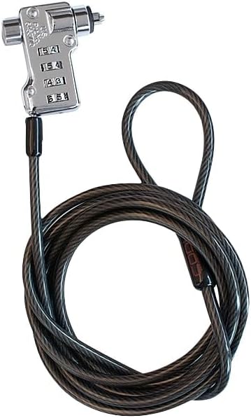 Codi 4-digit Combination Notebook Computer Titanium Cable Lock for Pc and Mac
