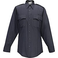 FLYING CROSS Justice Long Sleeve Uniform Shirt with Pleated Pockets