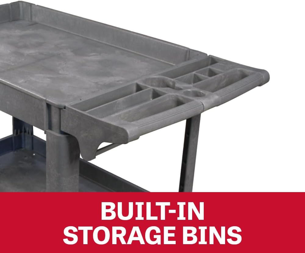 JET 37" x 25" Utility Service Cart, 500 Lbs. Capacity (Model PUC-3725)