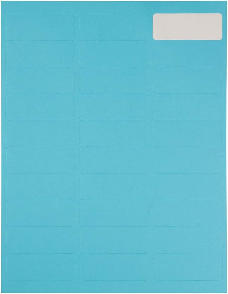 JAM PAPER Mailing Address Labels - Self-Adhesive Rectangular