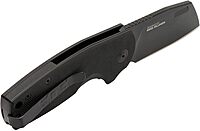 SOG Stout SJ Cleaver Daily Ambidextrous Pocket Folding Knives with Slip Joint Mechanism | G10 Handle | CRYO D2 Steel Blade