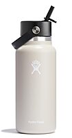 HYDRO FLASK Wide Mouth Flex Straw Cap Bottle - Insulated Stainless Steel