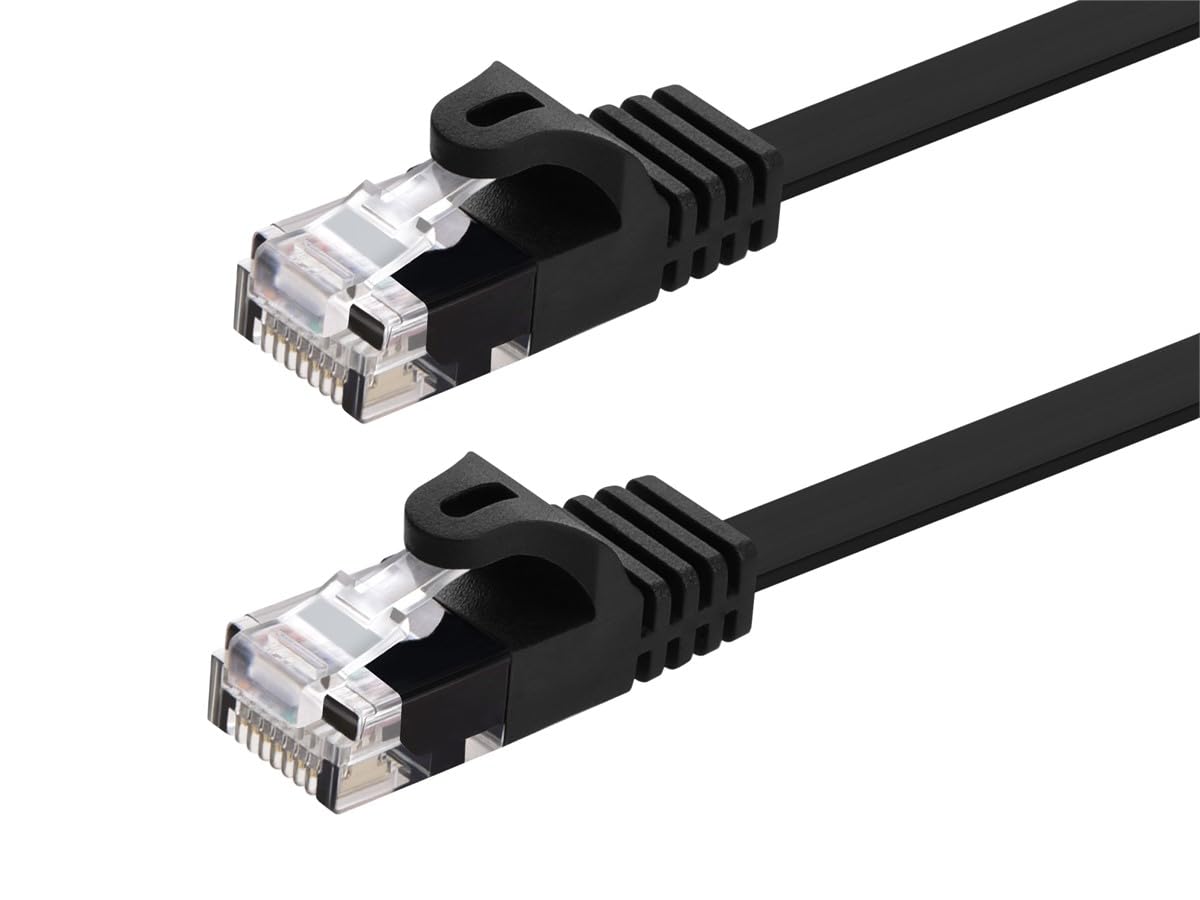 MONOPRICE Cat5e Flat Patch Cable UTP 30AWG Snagless RJ45