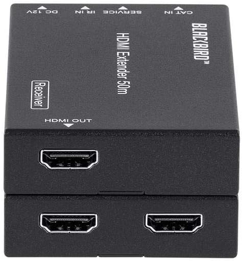 Monoprice Blackbird 4K HDMI Extender, 50m - 4K HDMI Extension to 164 Feet, HDMI 2.0, HDCP 2.2, 18Gbps