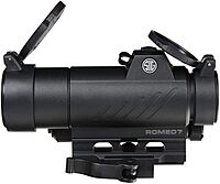 Sig Sauer ROMEO7 1x30mm Durable Aluminum Waterproof Fogproof Closed Full Size 2 MOA Red Dot Sight