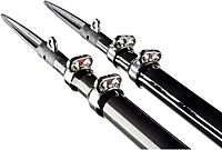 C.E. Smith Gen3 Carbon Fiber Outriggers - Black - 22' - Pair