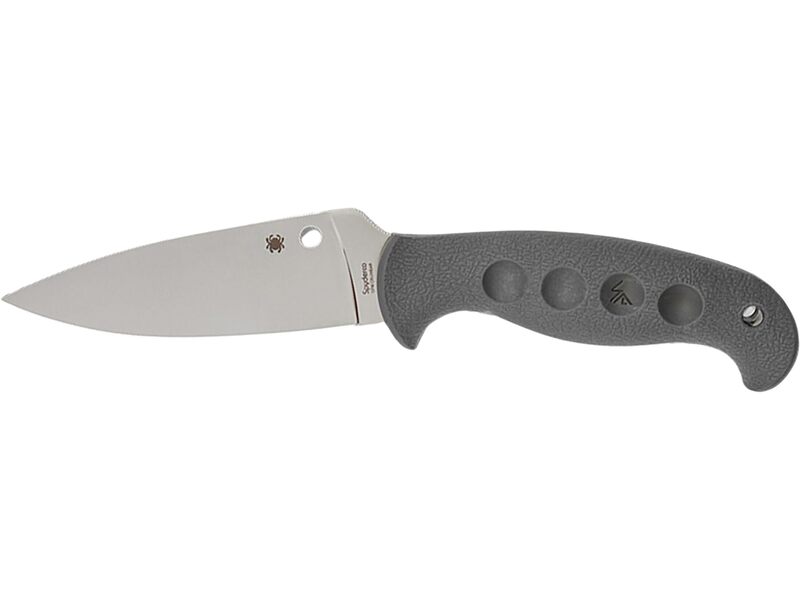 Spyderco Temperance Blade Knife - CPM CRU-WEAR Blade, FRN Handle, Boltaron, PlainEdge - FB05PGY