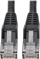 Tripp Lite Cat6 Gigabit Snagless Molded Patch Cable RJ45 M/M 6in 24 AWG 550 MHz