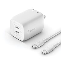 Belkin BOOSTCHARGE Pro 65W Dual USB-C GaN Wall Charger
