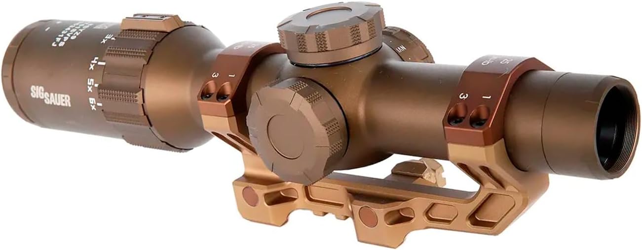 SIG SAUER TANGO6T Second Focal Plane Riflescope with FL-6 Reticle