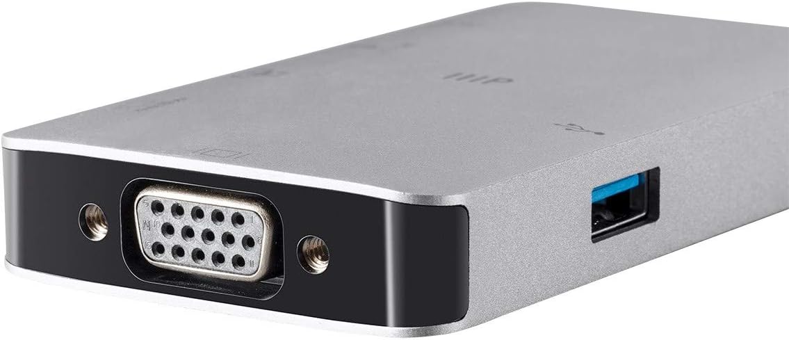 Monoprice USB-C to HDMI Adapter - Resolution up to 4k@60hz, Aluminum Alloy Shell, Gray - Consul Series