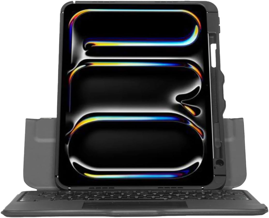 Targus VersaVu Bluetooth Keyboard Case for iPad Pro 11-inch (M4) – 360 Degree Rotation, Backlit Keys, Multi-Touch Trackpad