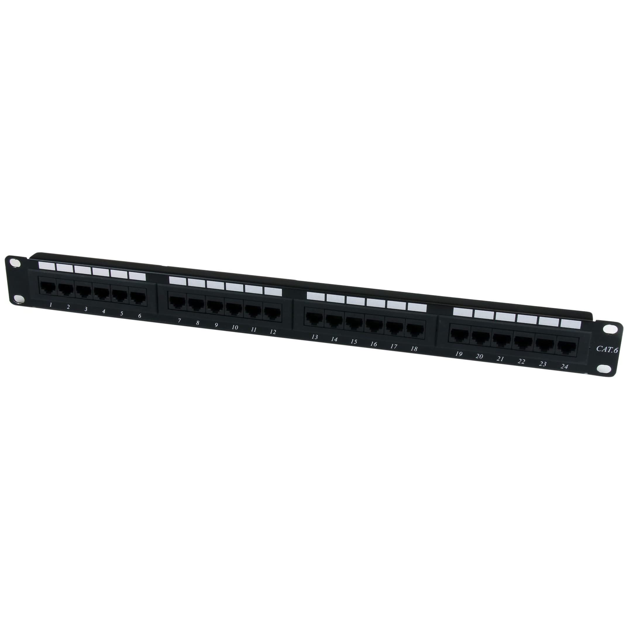 StarTech.com 24-Port Rackmount Patch Panel - 24 x RJ45