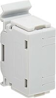 Tripp Lite DIN-Rail Cat6a RJ45 Shielded in-Line Mountable Snap-in Coupler & PoE++, EMI/RFI Shielding, Backwards Compatible