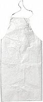 Tyvek Apron, White, One Size Fits All, 100/Carton