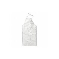 Tyvek Apron, White, One Size Fits All, 100/Carton