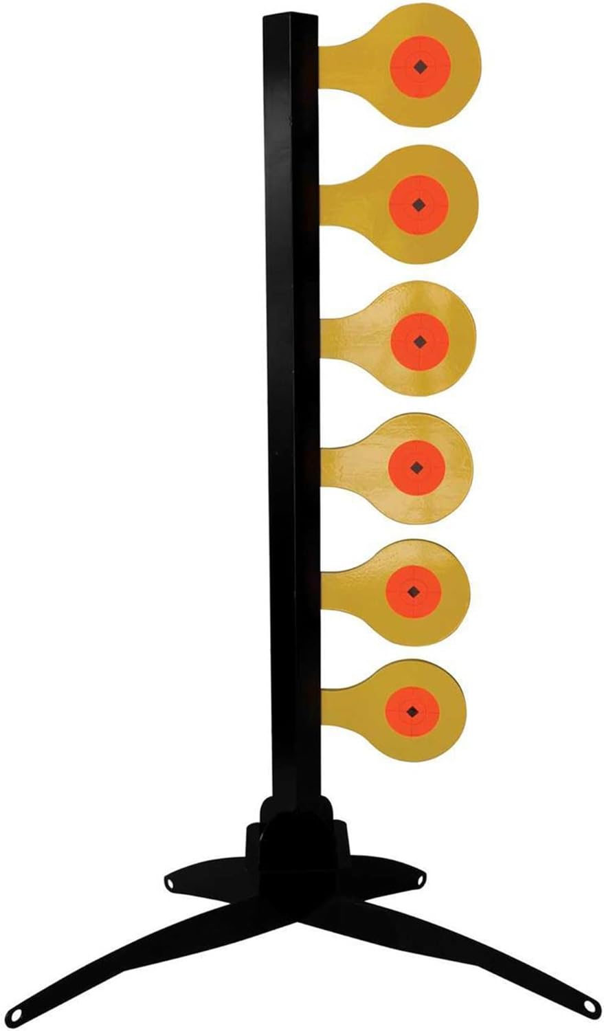 Birchwood Casey Handgun Dueling Tree Target with AR500 Steel Paddles, World of Targets