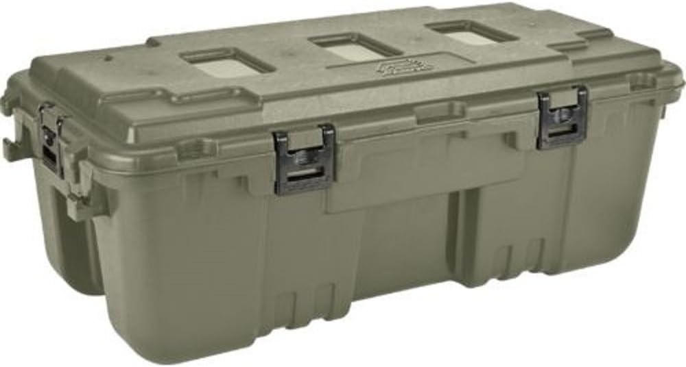 PLANO Storage Trunk with Wheels & Lockable Latches