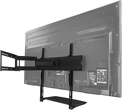 Mount-It! MI-8401 Wall Mount A/V Component Shelf, 16-5/8inH x 18inW x 9-13/16inD, Black