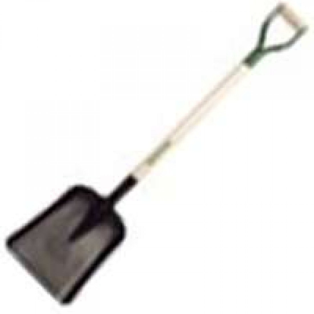General & Special Purpose Shovel, 14.5 in L x 11.25 in W blade, 29 in White Ash Steel D-Grip Handle