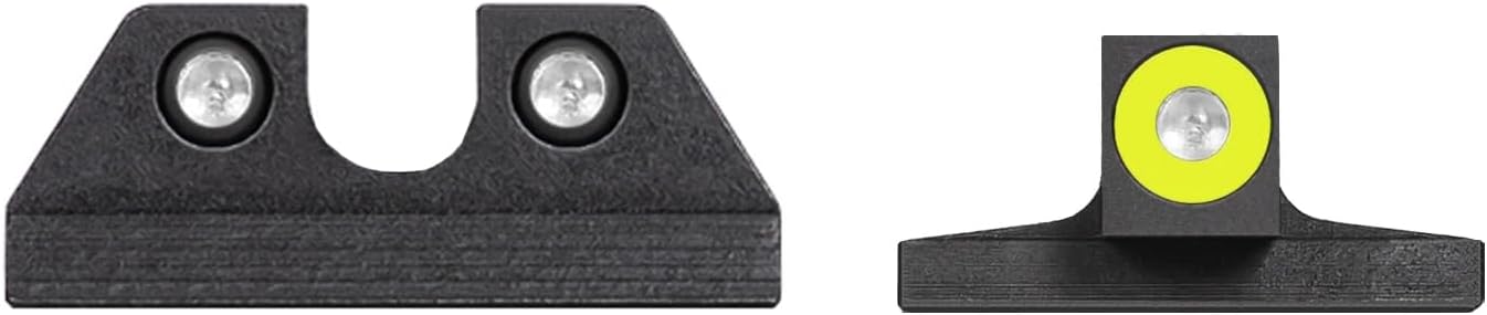 NIGHT FISION Standard Height Perfect Dot Tritium Night Sight Set for Sig Sauer P-Series