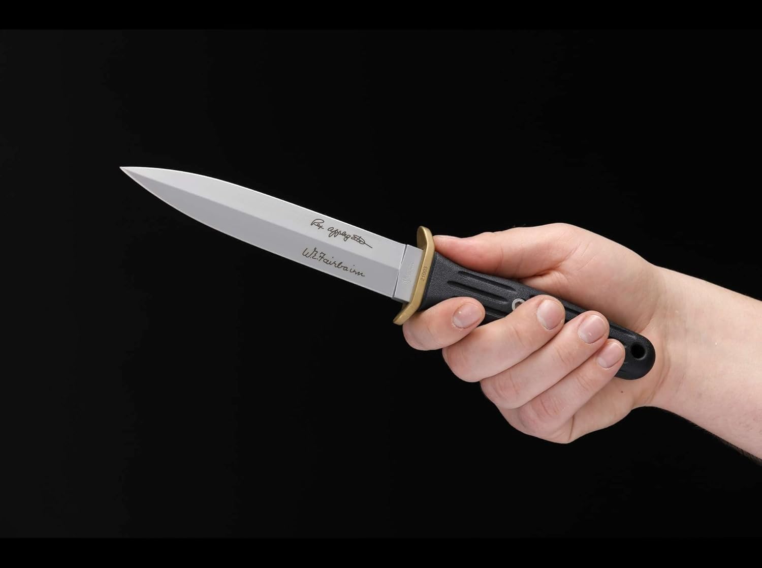Boker Applegate-Fairbairn Combat II - fixed blade knife with Kydex sheath