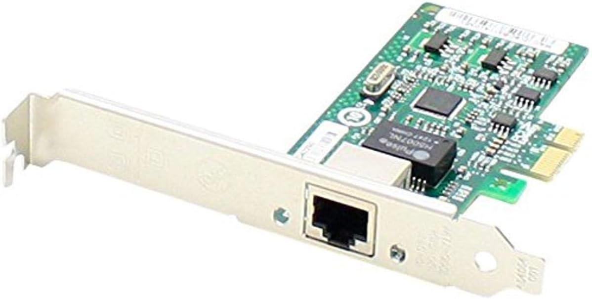 AddOn Dell 430-1792 Comparable 10/100/1000Mbs Single RJ-45 Port 100m PCIe 2.0 x4 Network Interface Card, 4301792AO