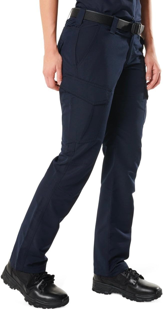 5.11 Tactical Women's Fast-Tac Cargo Pants, Straight Fit, Lightweight, Style 64419ABR