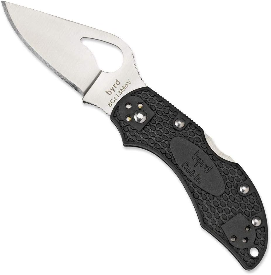 Spyderco Byrd Robin Lightweight Folding Knife with FRN Handle