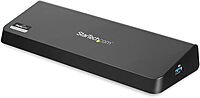 StarTech.com USB 3.0 Docking Station - 4K - HDMI / DisplayPort - with Fast Charge / Ethernet / Audio