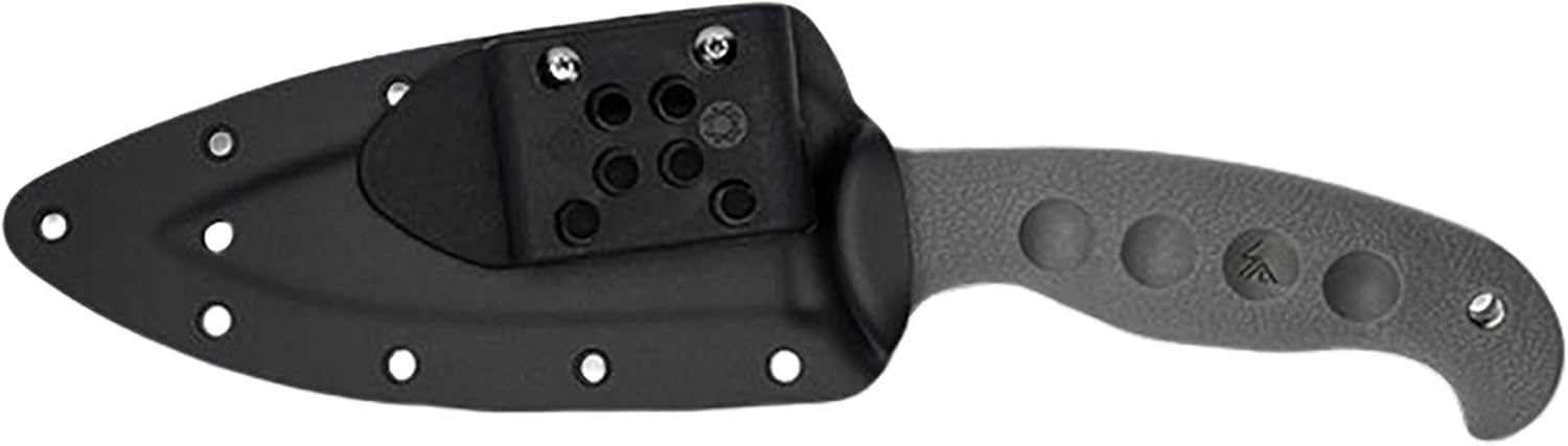 Spyderco Temperance Blade Knife - CPM CRU-WEAR Blade, FRN Handle, Boltaron, PlainEdge - FB05PGY