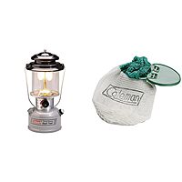 Coleman Powerhouse Dual Fuel Lantern - 800 Lumens, InstaClip Lantern Mantles